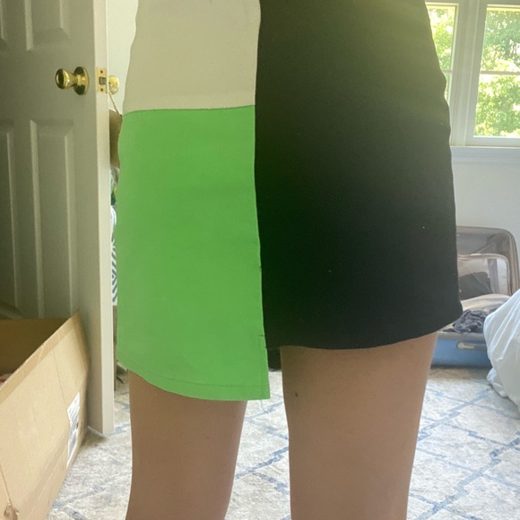 Asymmetrical Mini Skirt - Picture 4 of 7
